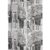 Vallila Verhot Ja Verhotarvikkeet*Puukylä valmisverho 140x250 cm harmaa