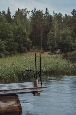 Varax Pihatarvikkeet*laituritikas 420 ylösnostettava, musta