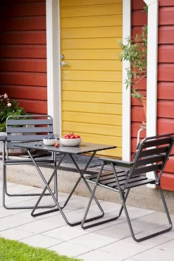 Varax Puutarhakalusteet*Pöytä Retro 401 mustaharmaa