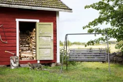 Varax Puutarhakalusteet*Retro 3-h pihakeinu harmaa runko