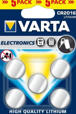 Paristot|Lamput Ja Valaisintarvikkeet*Varta Cr2016 5kpl