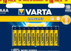 Paristot|Lamput Ja Valaisintarvikkeet*Varta Longlife aaa 10kpl