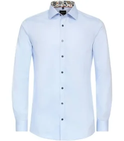 Venti Kauluspaidat*paita 144275400 Body fit 100 Sininen
