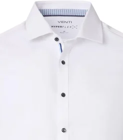 Venti Kauluspaidat*paita 154427100 Body fit 000 White