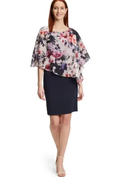 Vera Mont Lyhyet Juhlamekot*mekko 0219 4816 4887 Tummansininen / Rosa