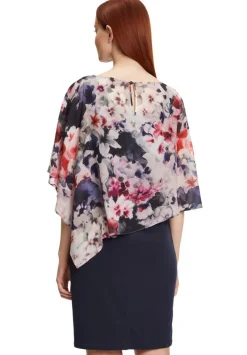Vera Mont Lyhyet Juhlamekot*mekko 0219 4816 4887 Tummansininen / Rosa