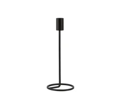 Villa Collection Lyhdyt Ja Kynttilänjalat*kynttilänjalka 23,5 cm musta rauta