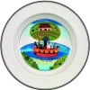 Villeroy&Boch Astiat*Design Naif Syvä lautanen 21cm Noahs ark
