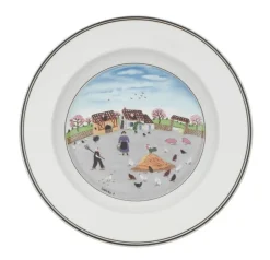 Villeroy&Boch Astiat*Design Naif Syvä lautanen 21cm Poultry farm