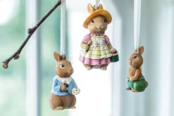 Villeroy&Boch Pääsiäinen*Easter Roikkuvakoriste Bunny Tales puput 3-osainen