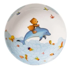 Villeroy&Boch Lastenhuone|Astiat*Happy as a Bear lautanen 19,5 cm syvä