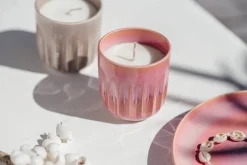 Villeroy&Boch Kynttilät Ja Huonetuoksut*Like Perlemor Kynttilä 8,5x8,5x9cm Coral Home