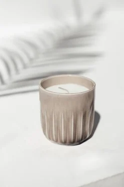 Villeroy&Boch Kynttilät Ja Huonetuoksut*Like Perlemor Kynttilä 8,5x8,5x9cm Sand Home