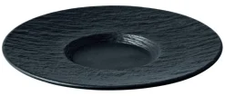 Villeroy&Boch Astiat*Manufacture Rock Kahvikupin alunen 15,5x2 cm musta