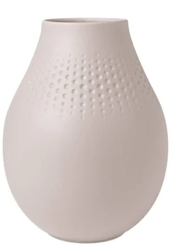 Villeroy&Boch Maljakot Ja Ruukut*Manufacture Collier vaasi 16x16x20 cm 2,3 L perle beige