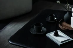 Villeroy&Boch Astiat*Manufacture Rock kahvikuppi ja alunen musta