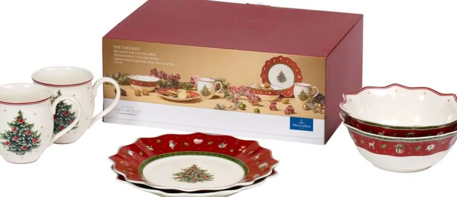 Villeroy&Boch Astiat*muut Toy's Delight aamiaissetti kahdelle 6-os.