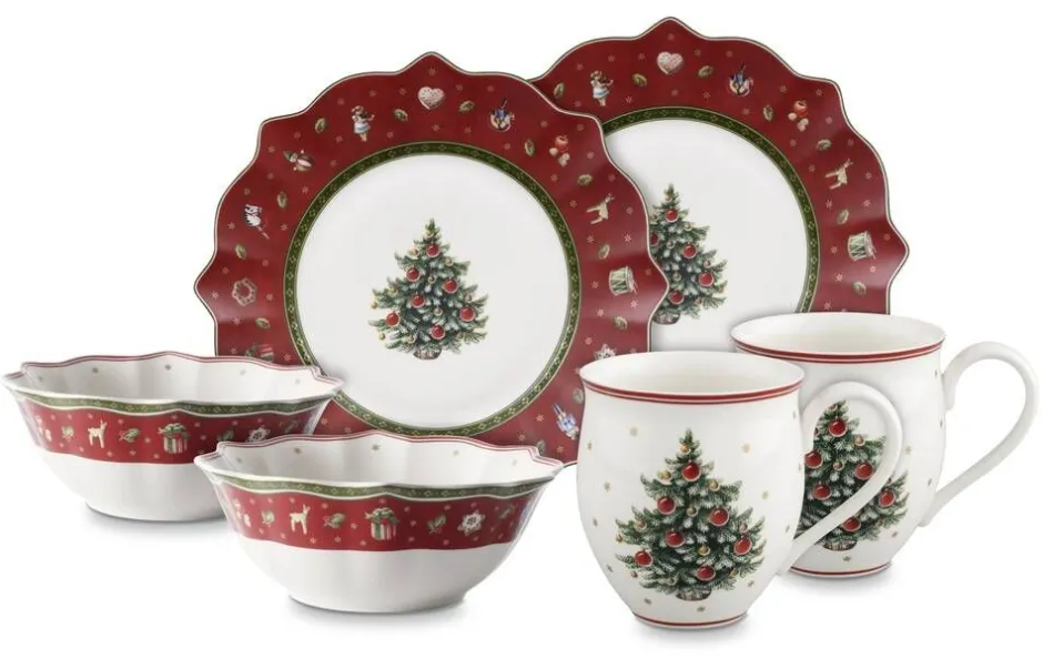 Villeroy&Boch Astiat*muut Toy's Delight aamiaissetti kahdelle 6-os.