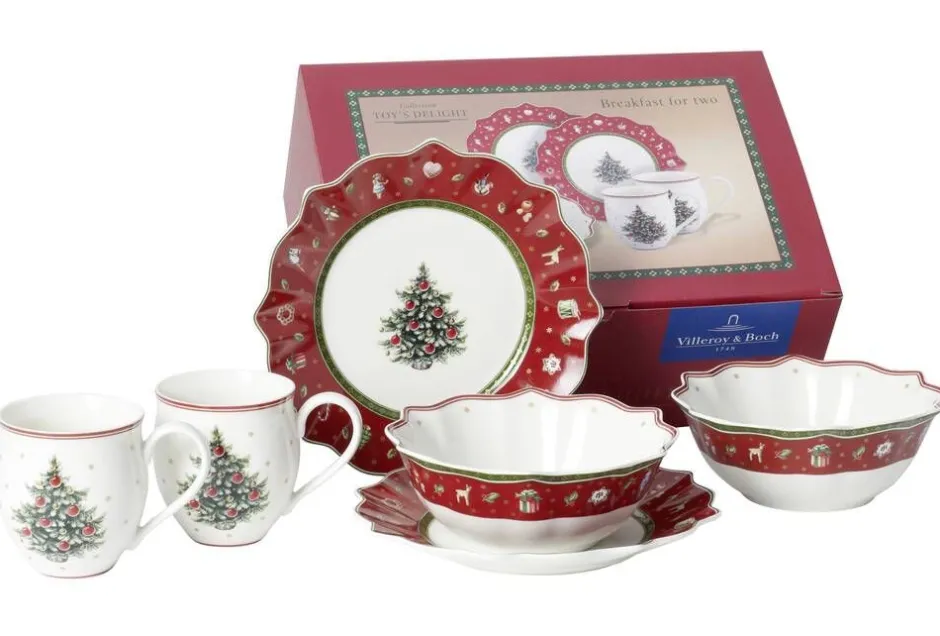 Villeroy&Boch Astiat*muut Toy's Delight aamiaissetti kahdelle 6-os.