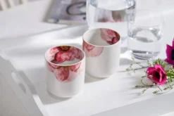 Villeroy&Boch Astiat*Rose Garden Muki 8,5x8,5x9 cm 0,29l 2-os.