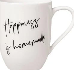 Villeroy&Boch Astiat*Statement muki 11,5x8x10,5cm 0,28l Happiness is homemade