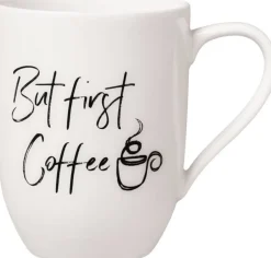 Villeroy&Boch Astiat*Statement muki 11,5x8x10,5cm 0,28l But first Coffee