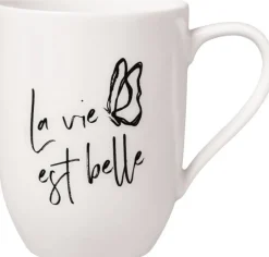 Villeroy&Boch Astiat*Statement muki 11,5x8x10,5cm 0,28l La vie est belle