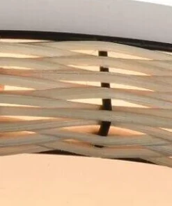 Virvatuli Sisustusvalaisimet*plafondi Rosa 1 LED 30 cm rottinki