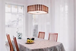 Virvatuli Sisustusvalaisimet*riippuvalaisin Aamu tumma puu