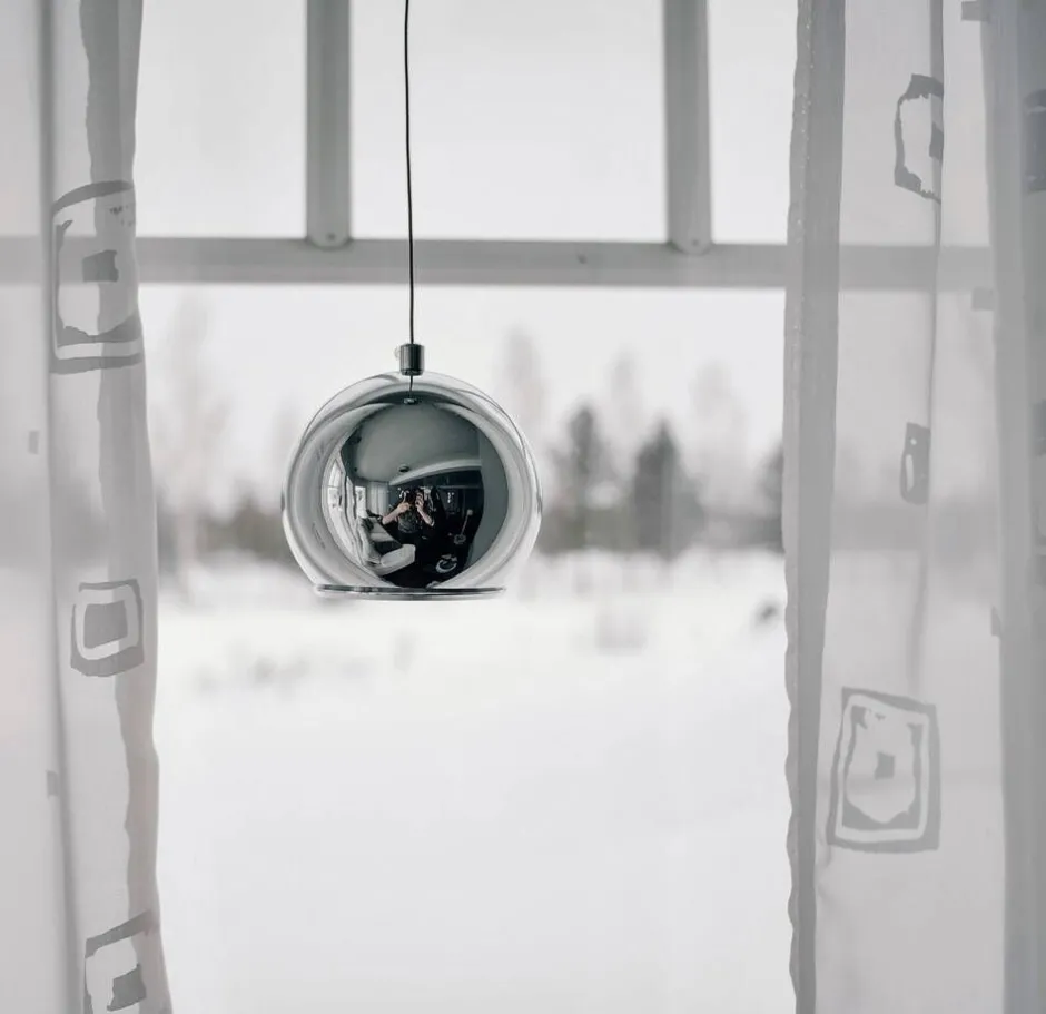 Virvatuli Sisustusvalaisimet*riippuvalaisin Bollen 1-os. LED kromi