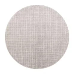 VM-Carpet Pyöreät Matot*Aari 13 harmaa, kantti 5430, Ø 160 cm