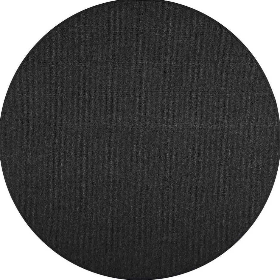 VM-Carpet Pyöreät Matot*Balanssi 99 musta, Ø 240 cm, kantti 5460