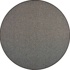 VM-Carpet Pyöreät Matot*Balanssi 49 ruskea,  Ø 200 cm, kantti 5990
