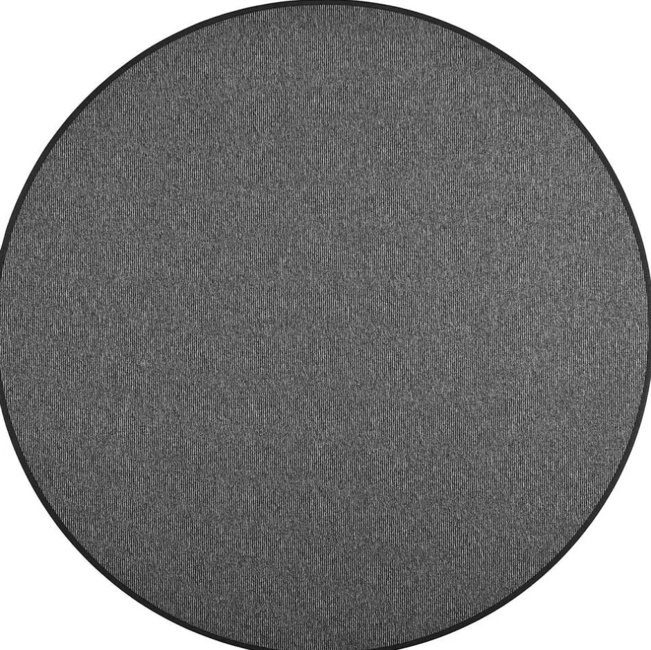VM-Carpet Pyöreät Matot*Balanssi 98 tummanharmaa, Ø 133 cm, kantti 5460