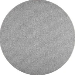 VM-Carpet Pyöreät Matot*Balanssi 93 vaaleanharmaa,  Ø 160 cm, kantti 5434