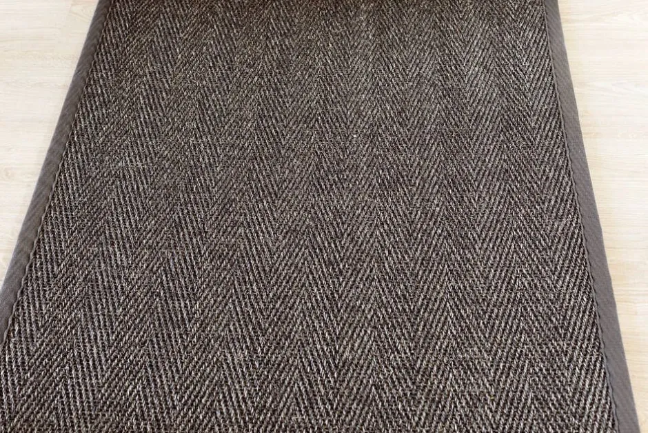 VM-Carpet Keskilattiamatot*Barrakuda 9371 antrasiitti, 133*200 cm, kantti 38