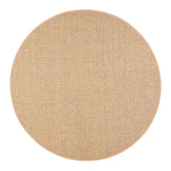 VM-Carpet Pyöreät Matot*Barrakuda 6520 olki, Ø 133 cm, kantti 32B
