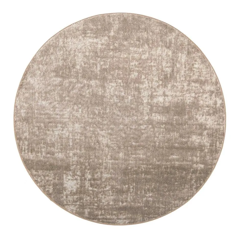 VM-Carpet Pyöreät Matot*Basaltti 410 beige ø 133 cm, kantti 5979