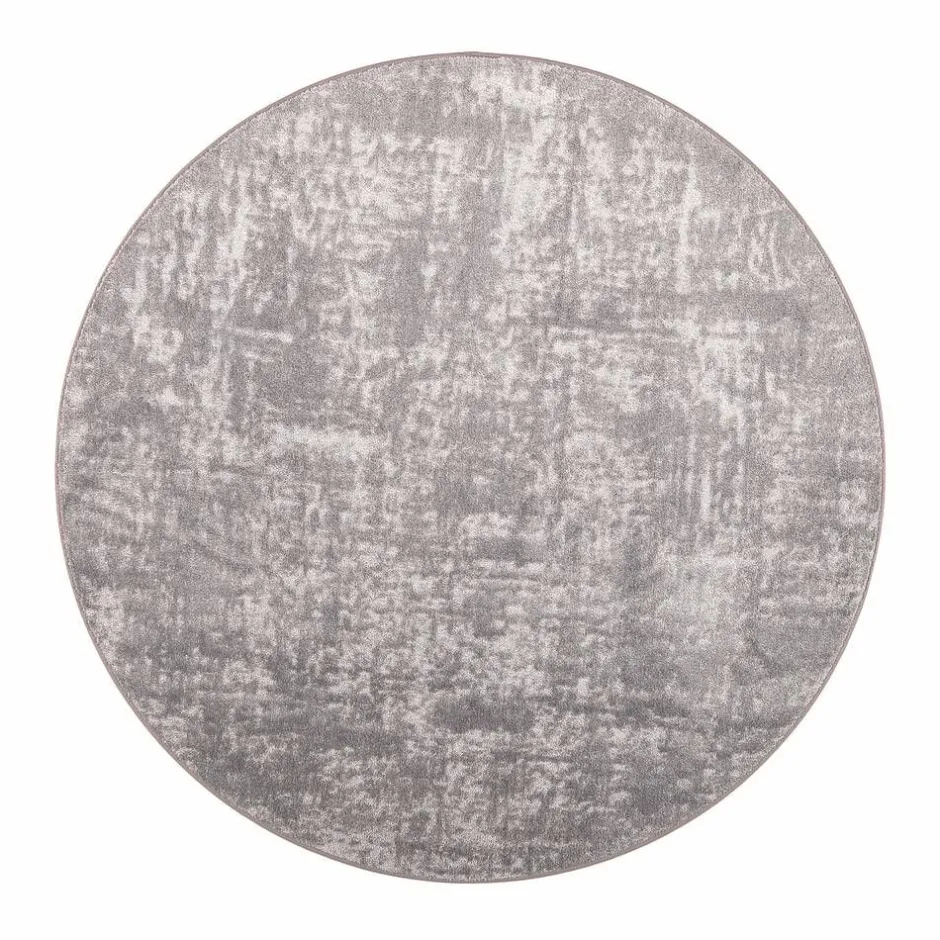 VM-Carpet Pyöreät Matot*Basaltti 830 harmaa ø 200 cm, kantti 5434