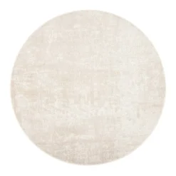 VM-Carpet Pyöreät Matot*Basaltti 880 valkoinen ø 160 cm, kantti 5417