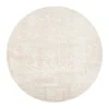 VM-Carpet Pyöreät Matot*Basaltti 880 valkoinen ø 200 cm, kantti 5417