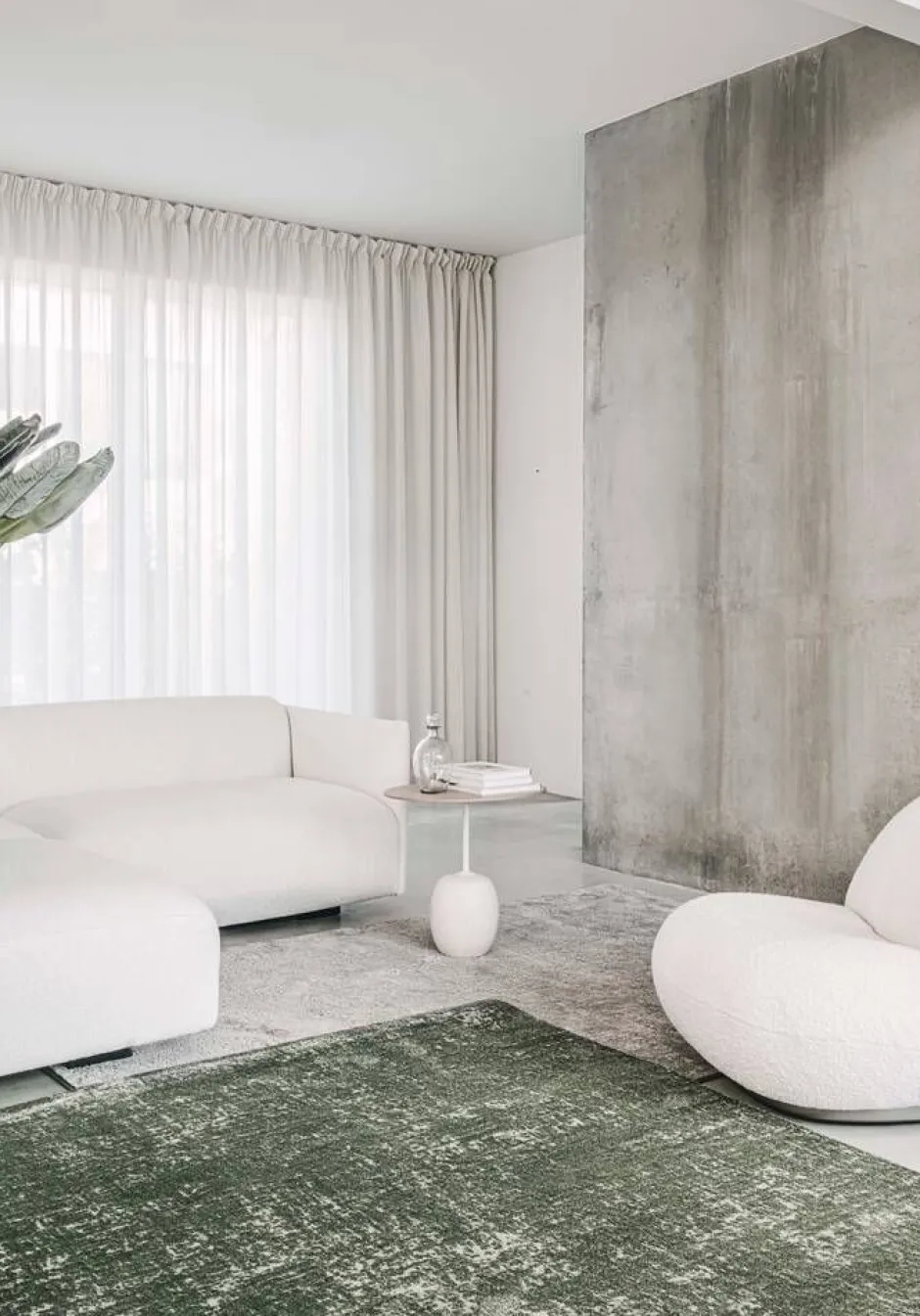 VM-Carpet Keskilattiamatot*Basaltti 490 vihreä 160*230 cm, kantti 5774