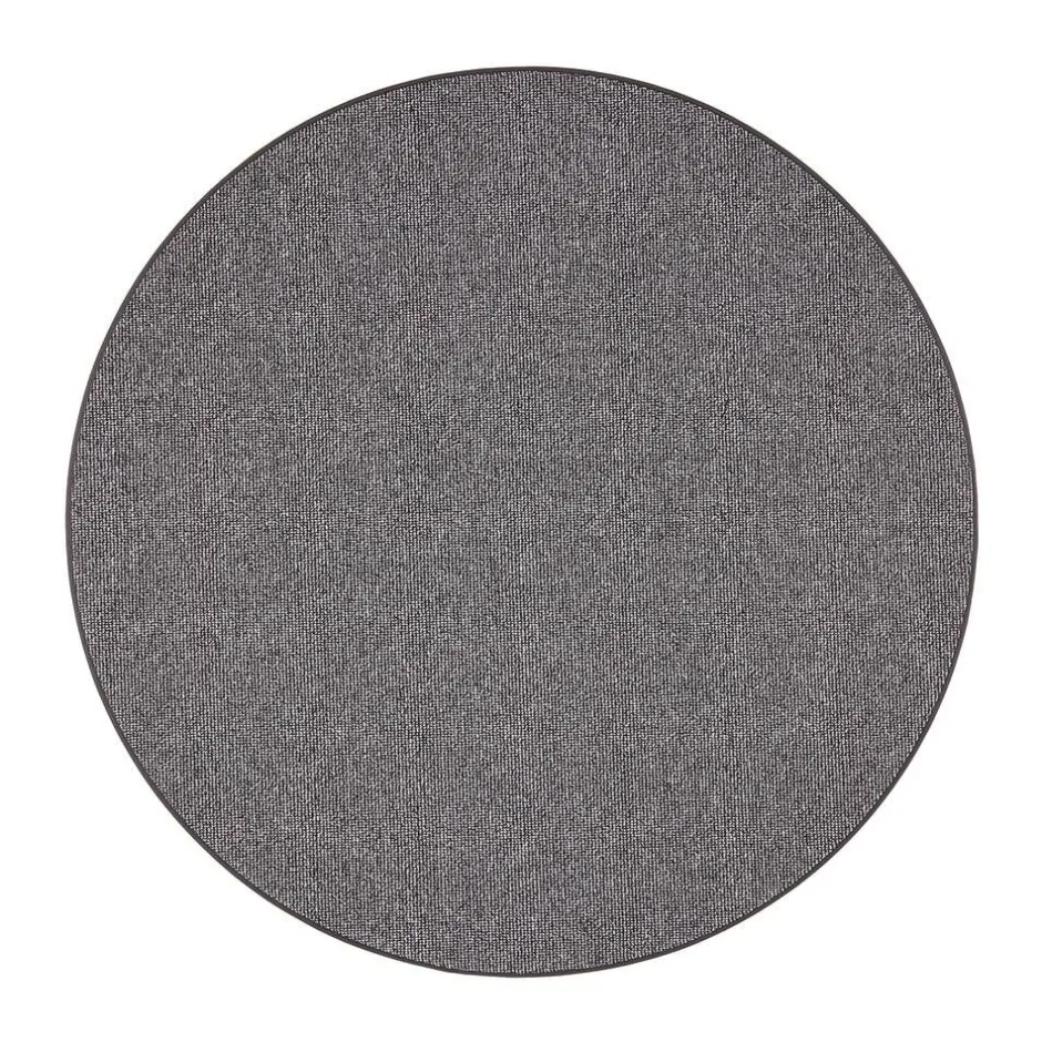 VM-Carpet Pyöreät Matot*Duuri 4728 antrasiitti, Ø 133 cm, kantti 5450
