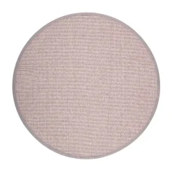VM-Carpet Pyöreät Matot*Esmeralda 72 beige, Ø 200 cm, kantti 070 B