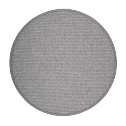 VM-Carpet Pyöreät Matot*Esmeralda 77 harmaa, Ø 200 cm, kantti 077 B