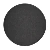 VM-Carpet Pyöreät Matot*Esmeralda 79 musta, Ø 133 cm, kantti 020 B