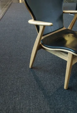 VM-Carpet Keskilattiamatot*Esmeralda 79 musta, 133*200 cm, kantti 020 B