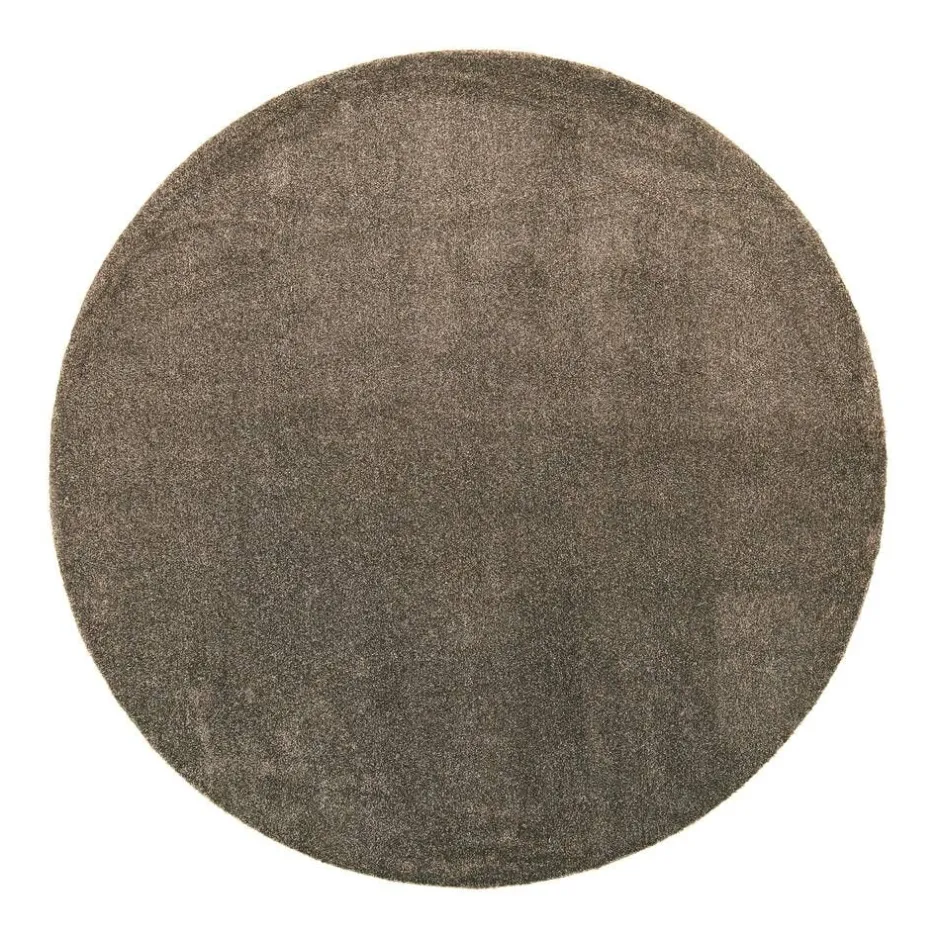 VM-Carpet Pyöreät Matot*Hattara 43 ruskea Ø 133 cm
