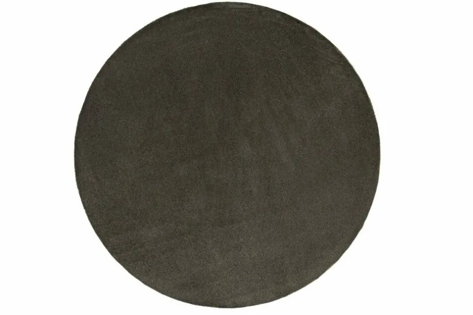 VM-Carpet Pyöreät Matot*Hattara 98 tummanharmaa, Ø 240 cm