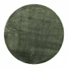 VM-Carpet Pyöreät Matot*Hattara 28 tummanvihreä Ø 160 cm